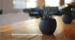 Desktop Screenshot of blockchaincosmetics.com