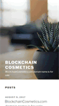 Mobile Screenshot of blockchaincosmetics.com